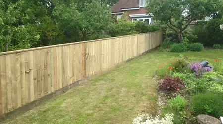 secure garden fencing